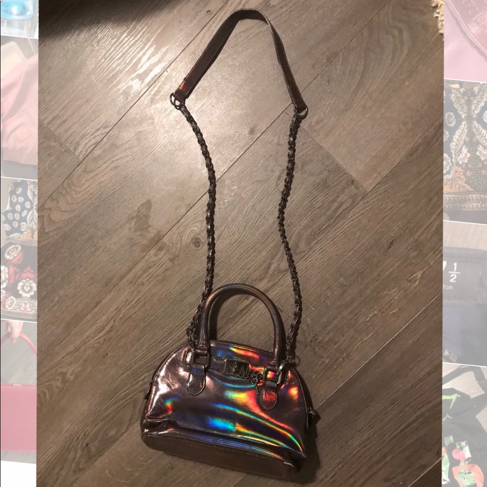 Aldo holographic crossbody bag